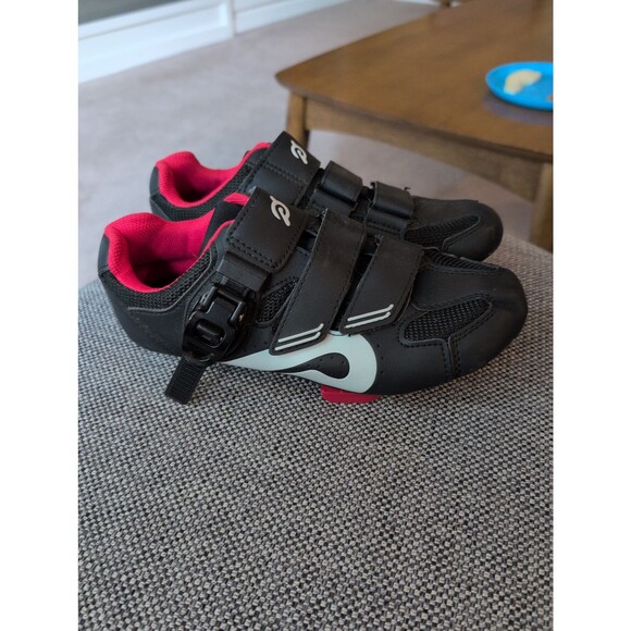 Peloton cycling bike shoes with look delta cleats EU 38 US women's 7 - Picture 1 of 8